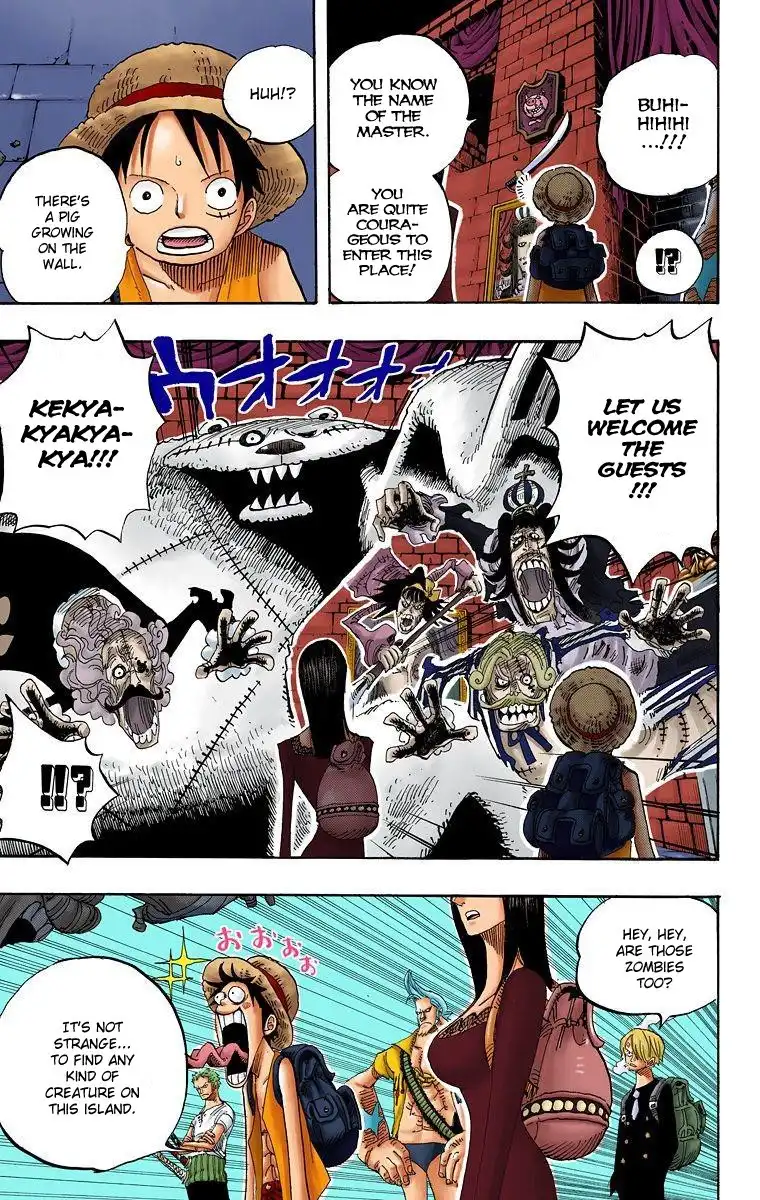 One Piece - Digital Colored Comics Chapter 450 11